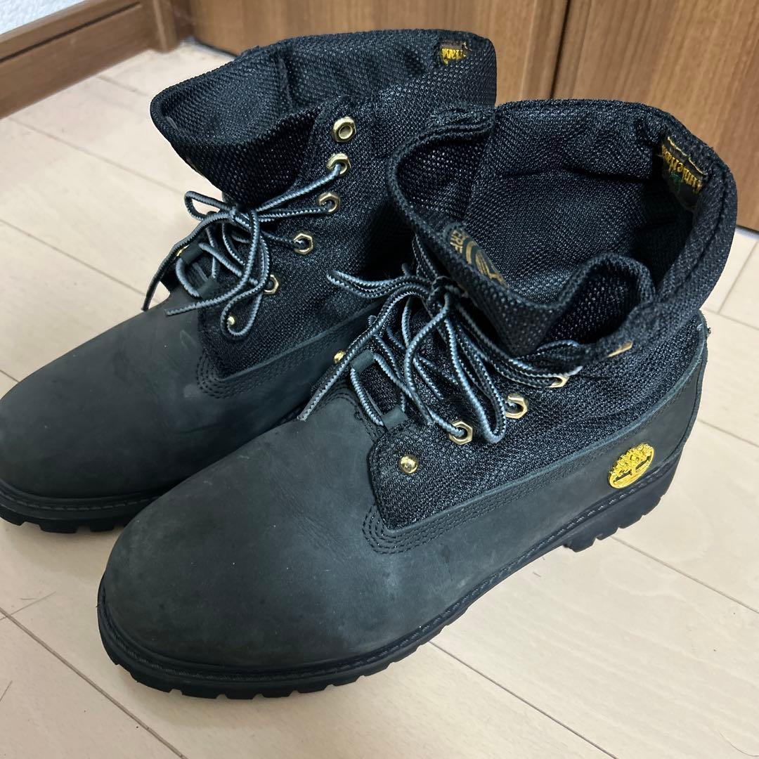 Timberland ブラックブーツ！