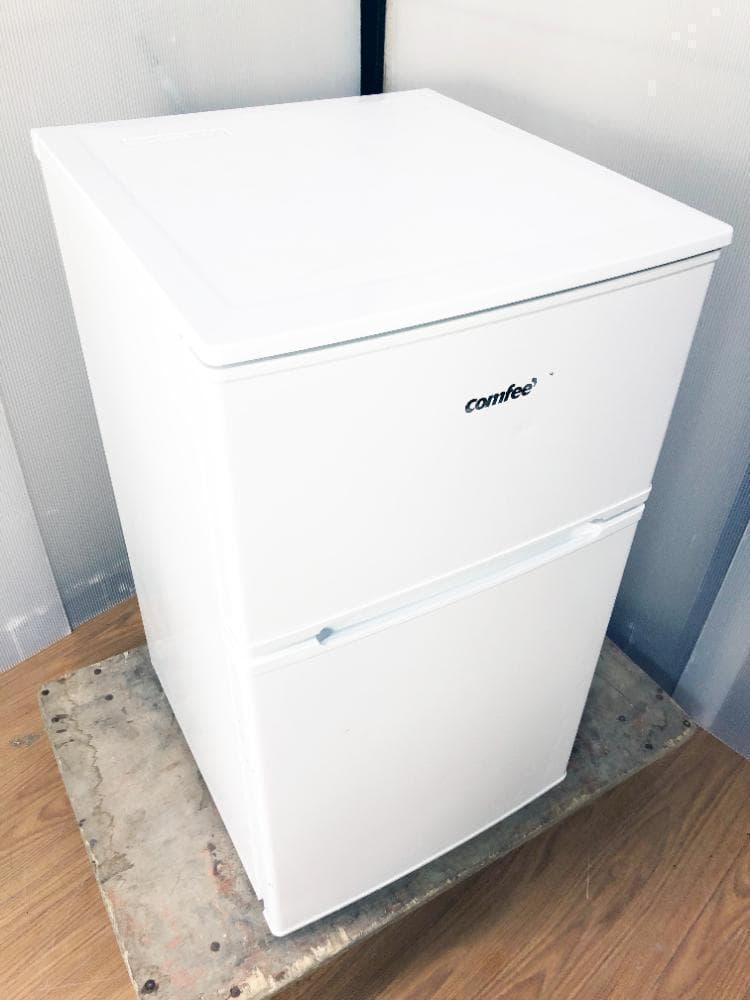 30日迄！23年製★COMFEE 90L 冷蔵庫【RCT90WH/E】