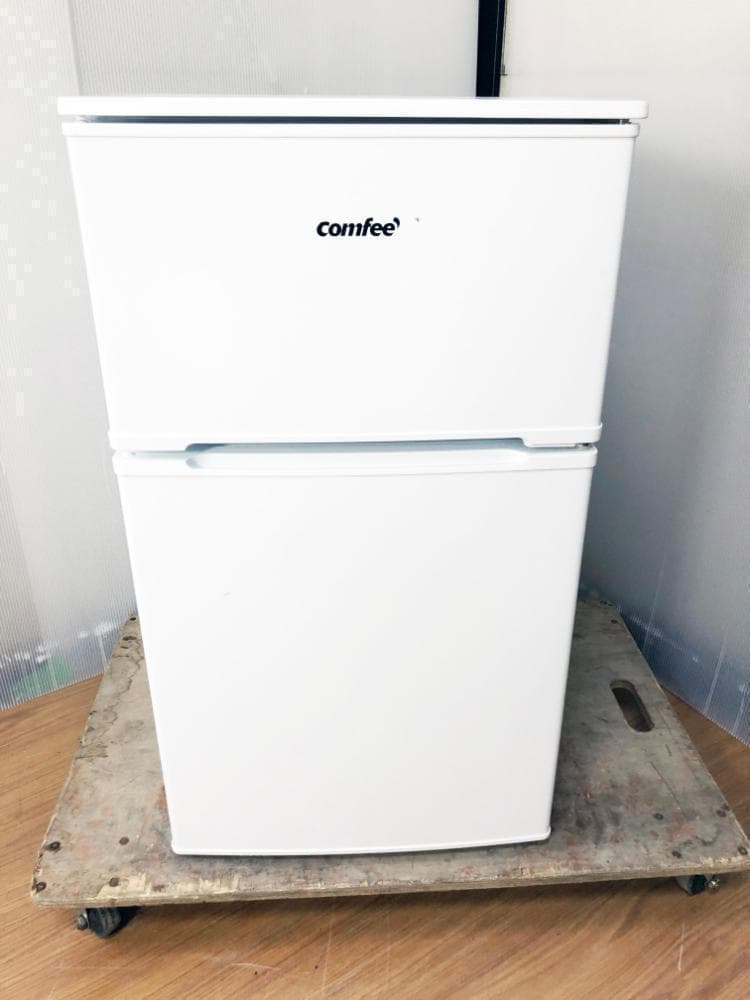 30日迄！23年製★COMFEE 90L 冷蔵庫【RCT90WH/E】