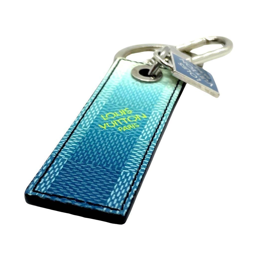 一点物 正規品 ルイヴィトン キーリング M00735 ダミエ ストライプス人気