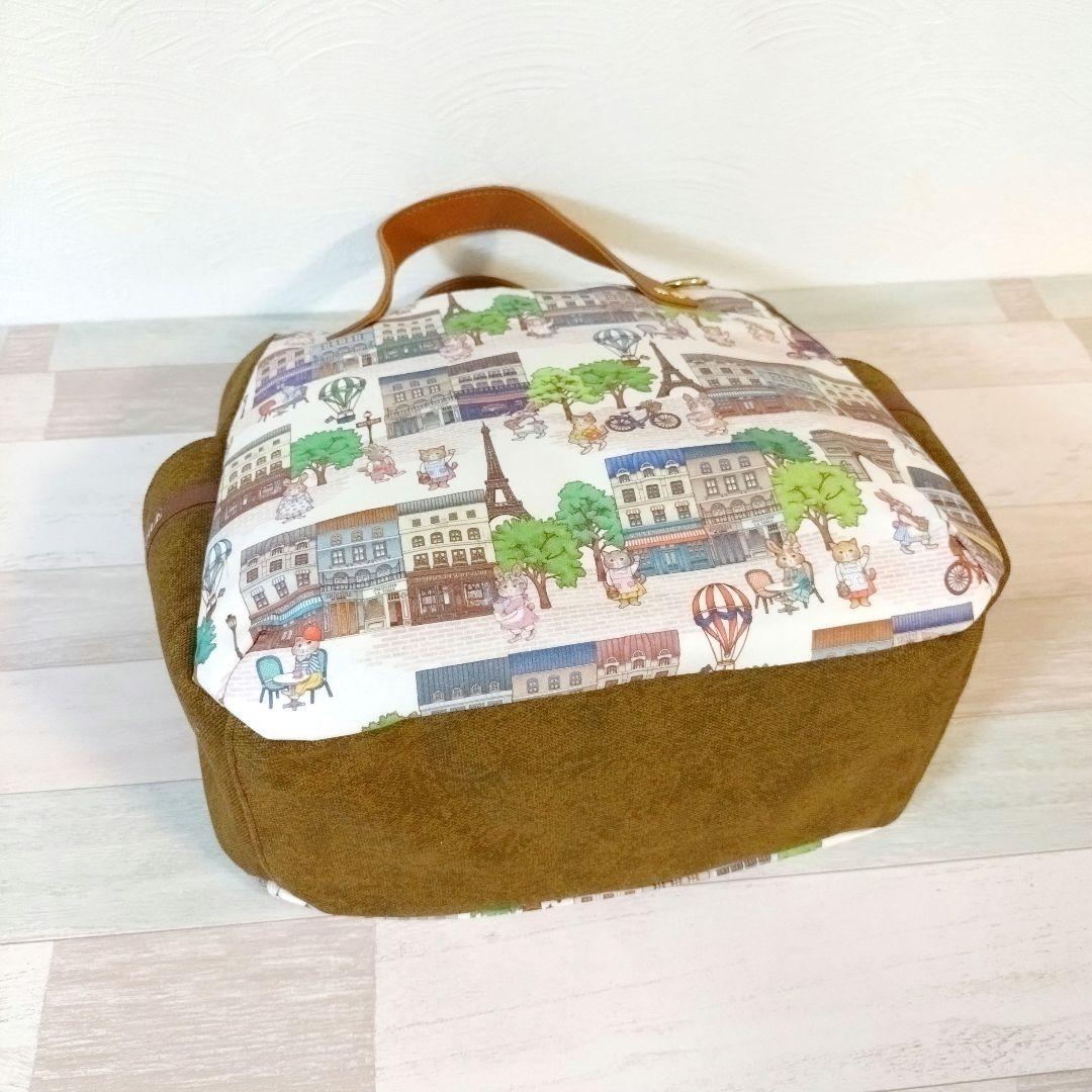 専用☆テイラーサイドポケット付きぷっくりバッグ☆ジョリーフルール