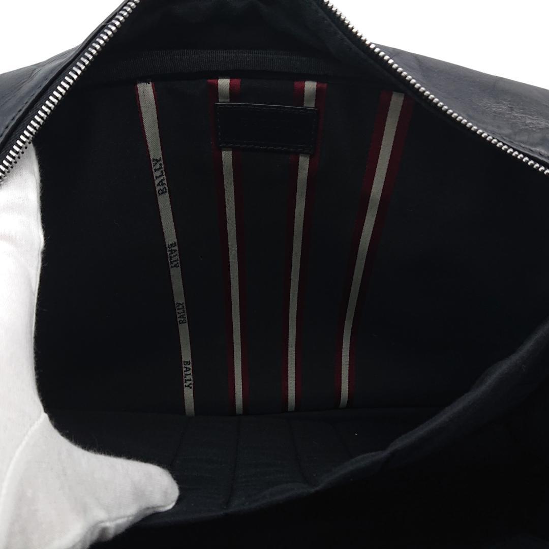 Bally　ブラックレザー ビジネスバッグ　2way　トレインスポッティング