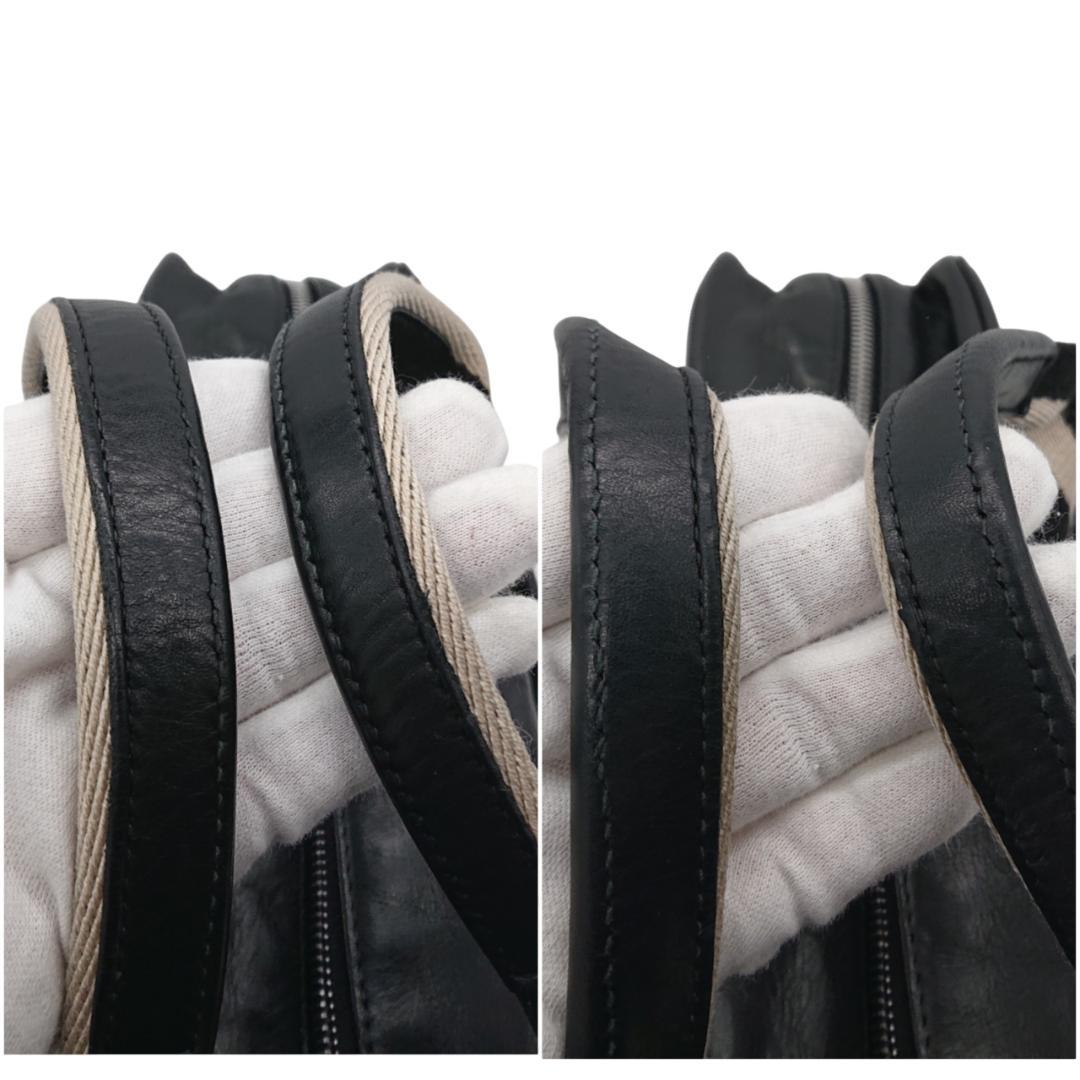 Bally　ブラックレザー ビジネスバッグ　2way　トレインスポッティング