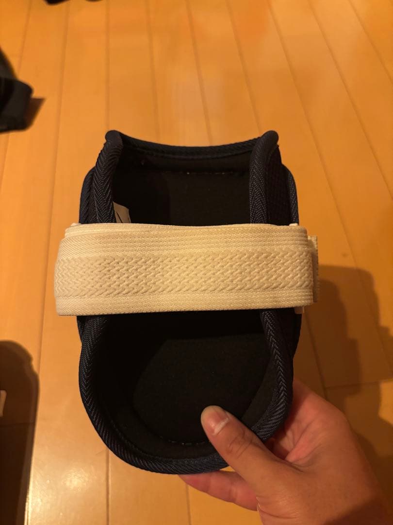 ミズノエルボーガード&フットガードシルバー×ネイビーフリーサイズ