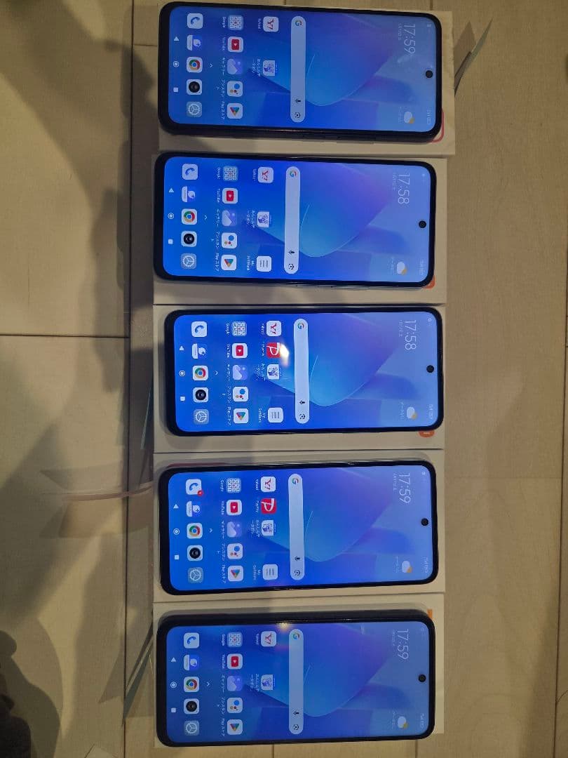 Xiaomi Redmi 12 5g ブラック2・ブルー2・ホワイト1