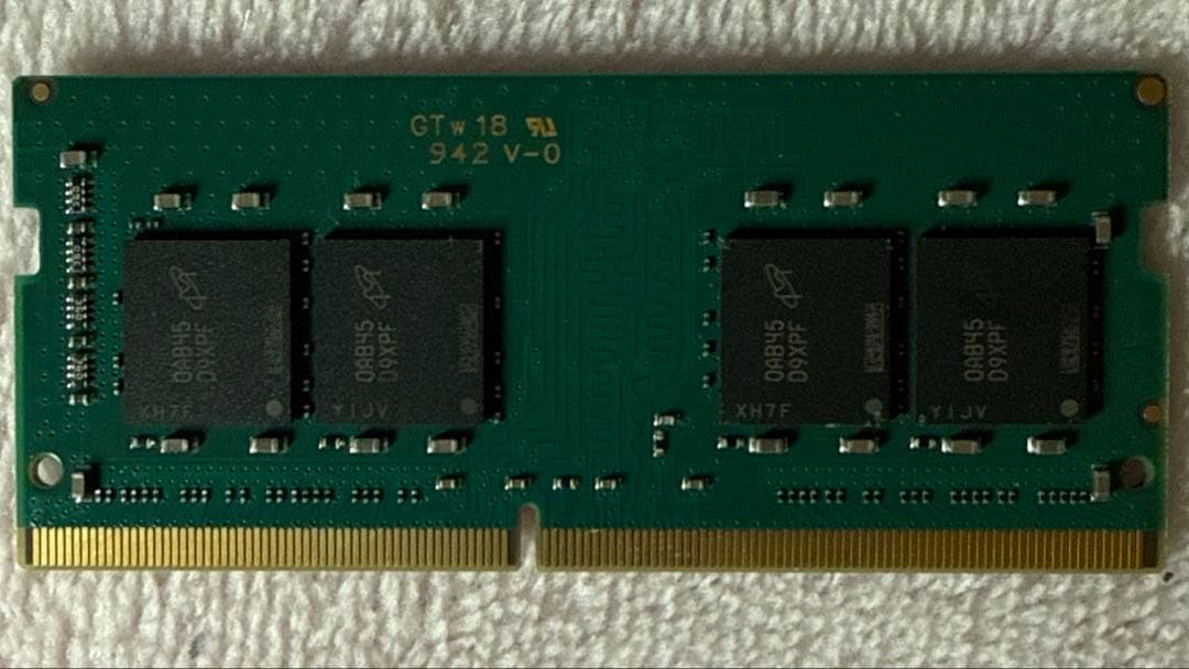 Crucial DDR4 2666 16GB メモリ ノート