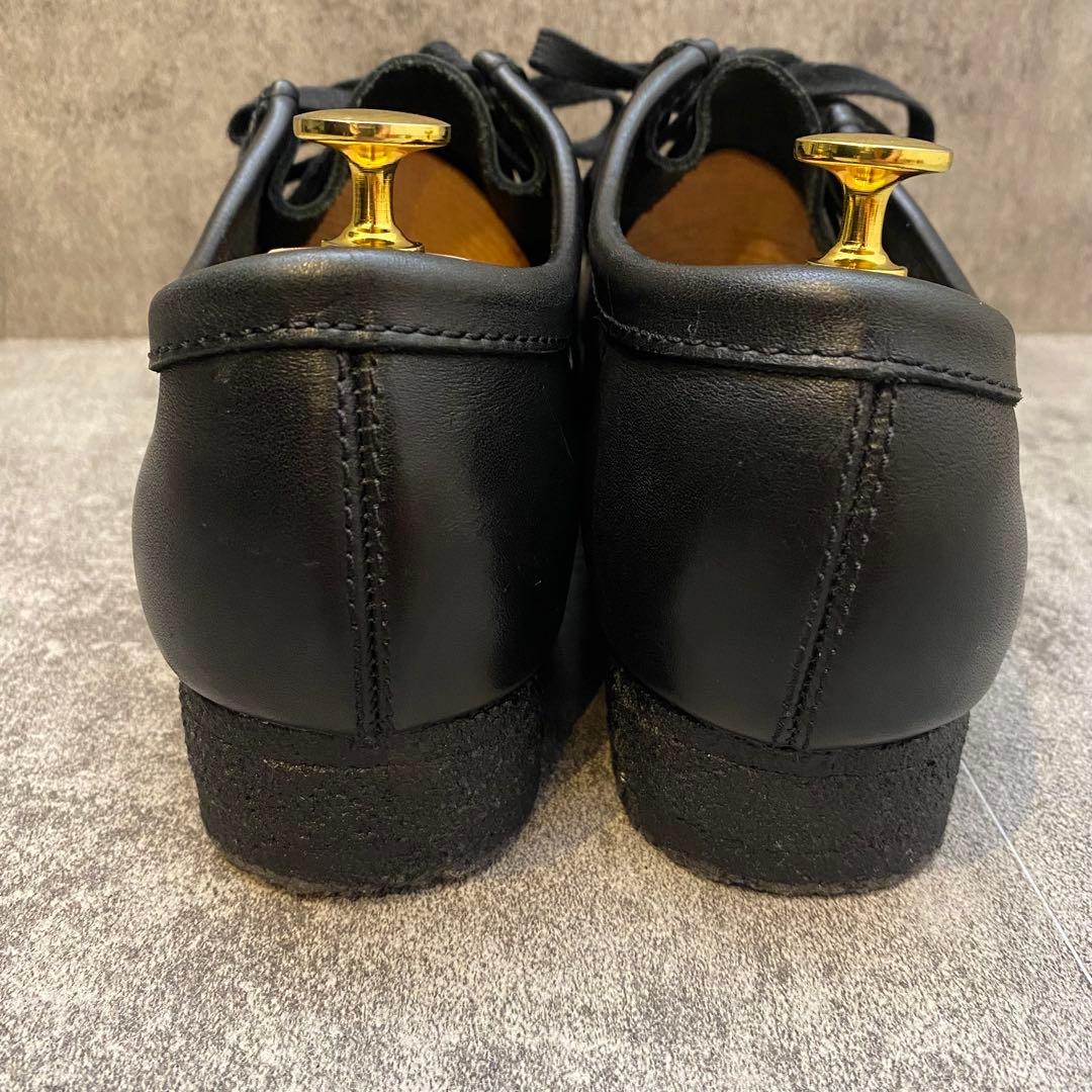 ✨極美品✨クラークス Clarks ワラビー オールレザー【25.5】ブラック