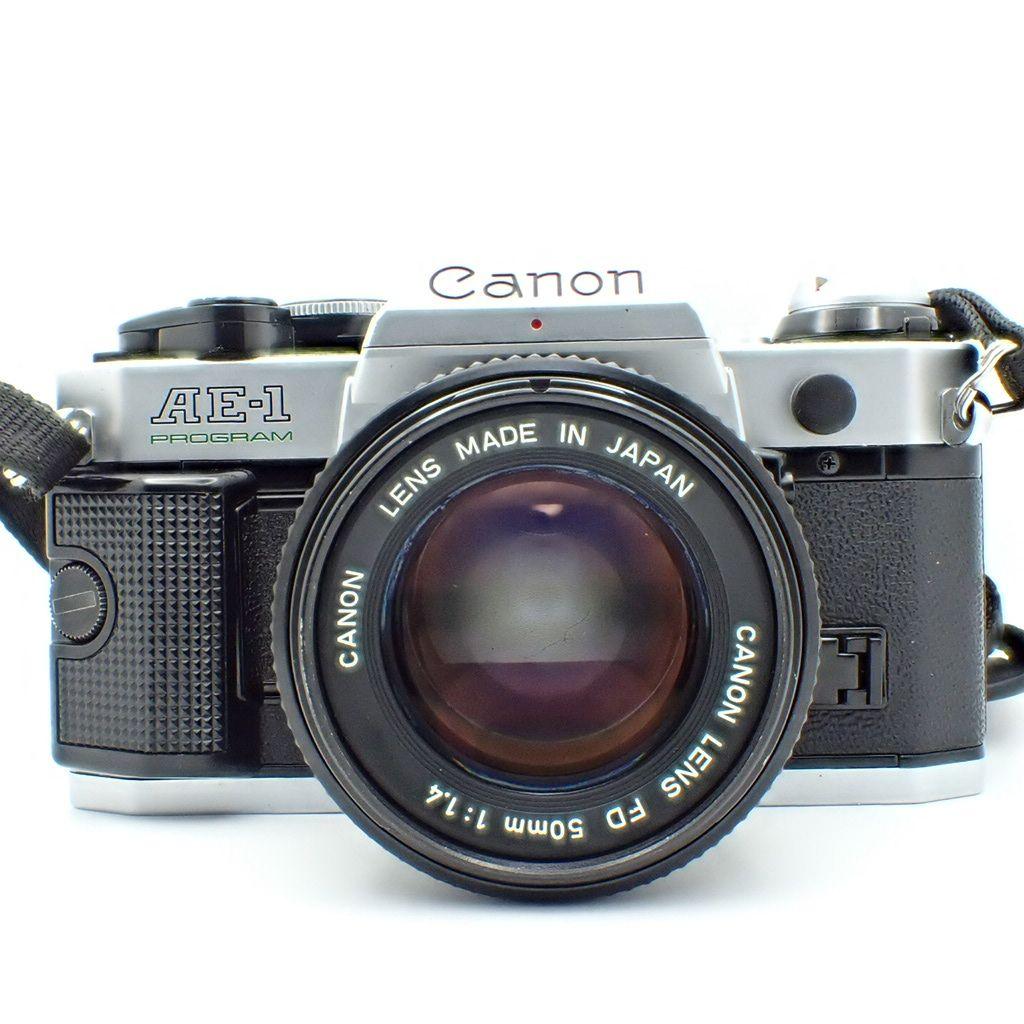 【良品】Canon AE-1 PROGRAM＆New FD 50mm f1.4