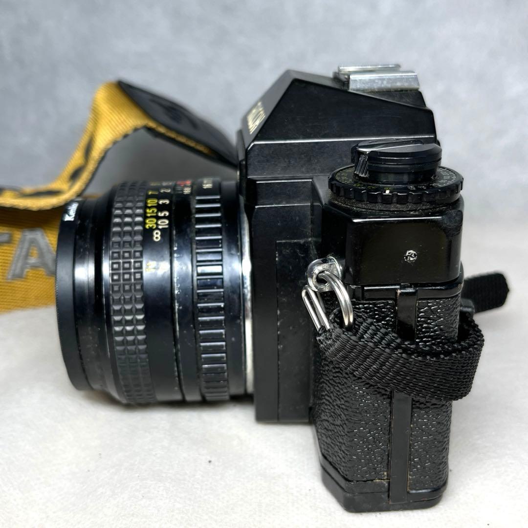 【動作未確認】RICHO一眼レフフィルムカメラ PENTAXレンズセット