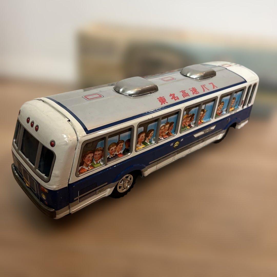 DAIYA ブリキのおもちゃ　東名高速バス
