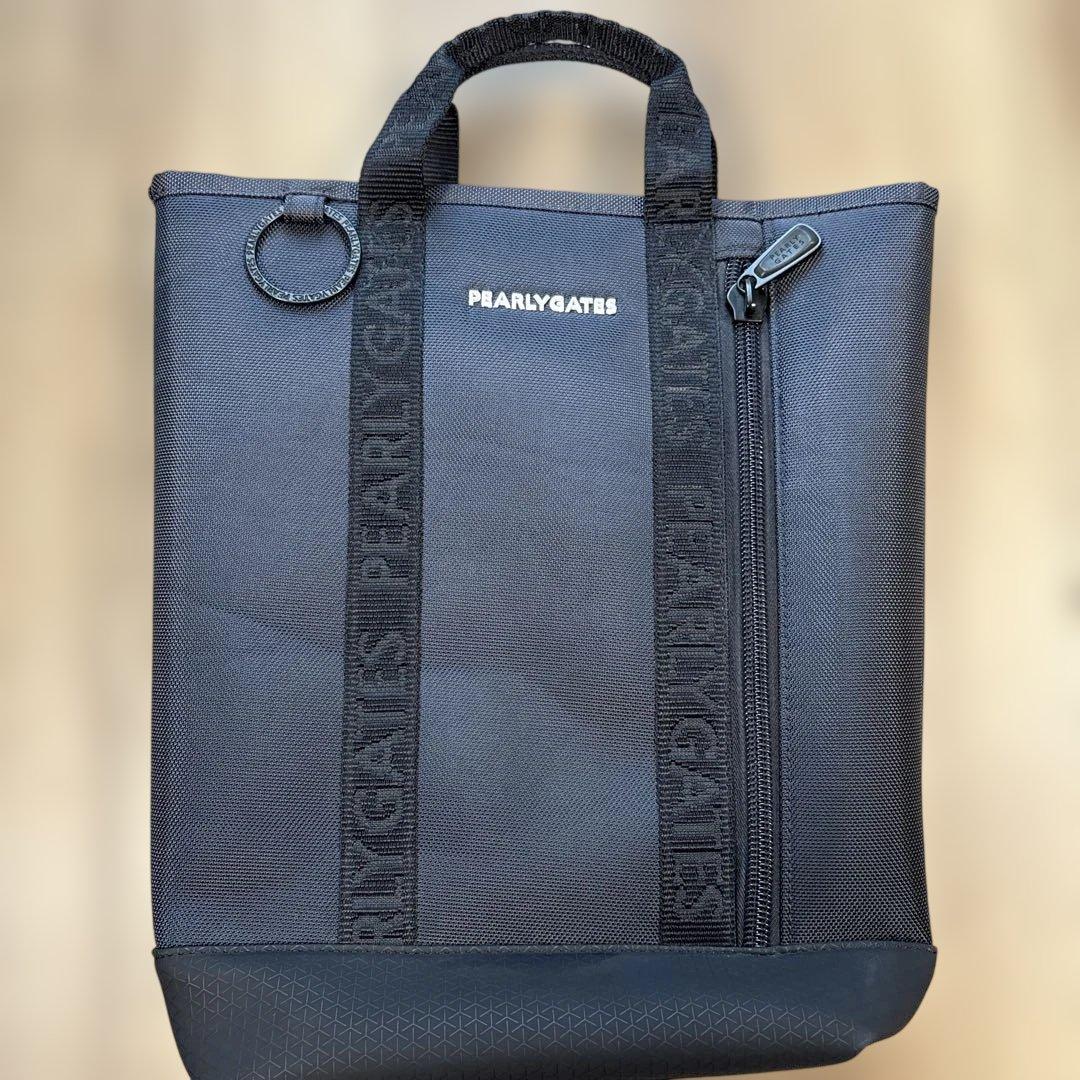 【美品】PEARLY GATES ブラック バッグ