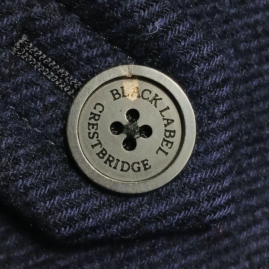 ブラックレーベルクレストブリッジ　ダッフルコート　ネイビー　水牛トグル　M