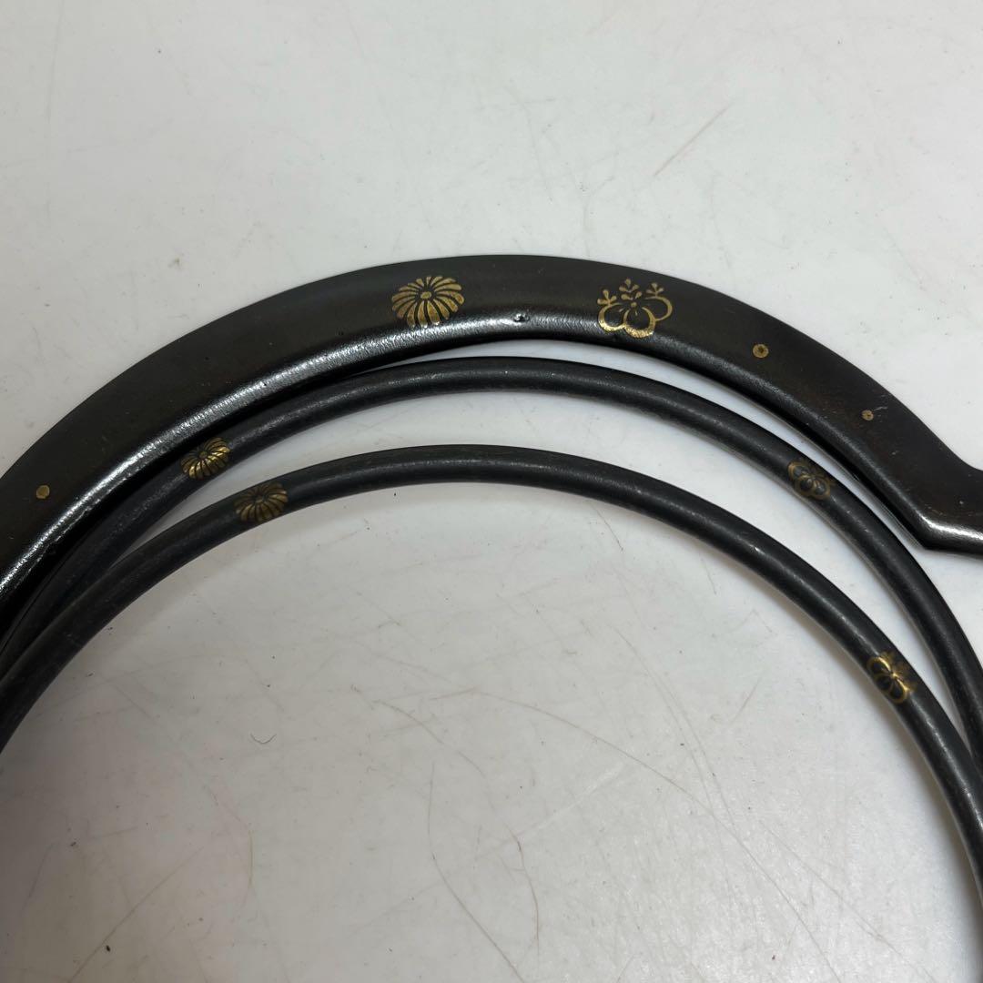 清玉郎 象嵌入 弦鎖釚 道具 共箱 1125g 東キ8-0124②