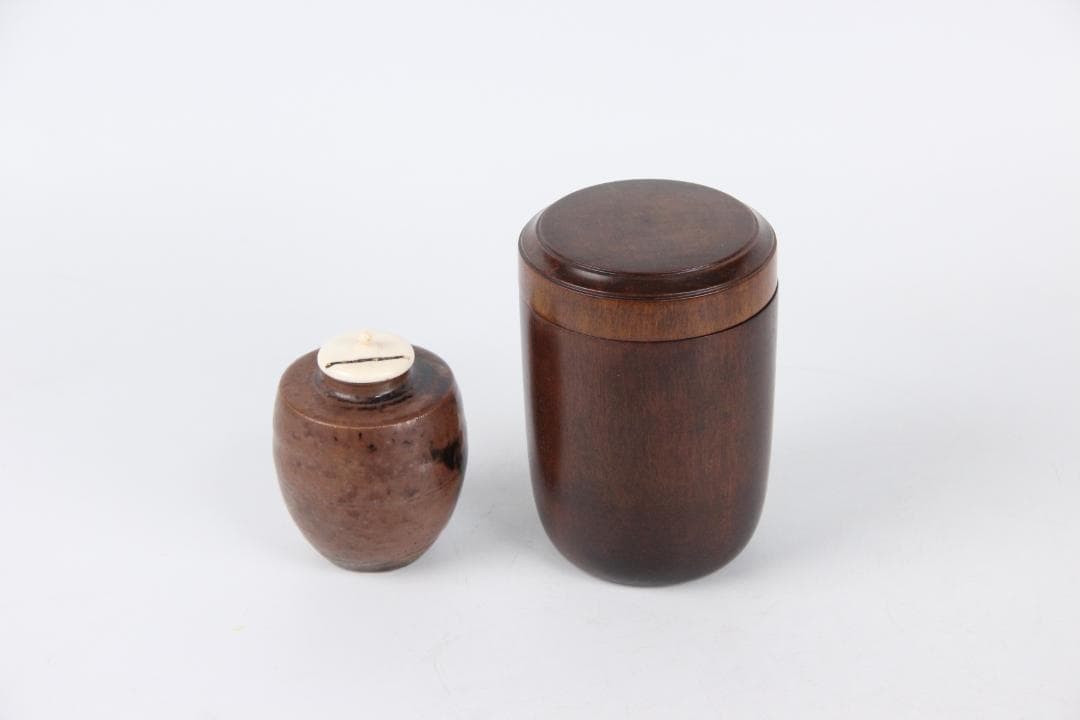 桃山～江戸時代初期 織部 仕覆 古裂 虫食い 茶器 瀬戸 名物裂 ED11-33