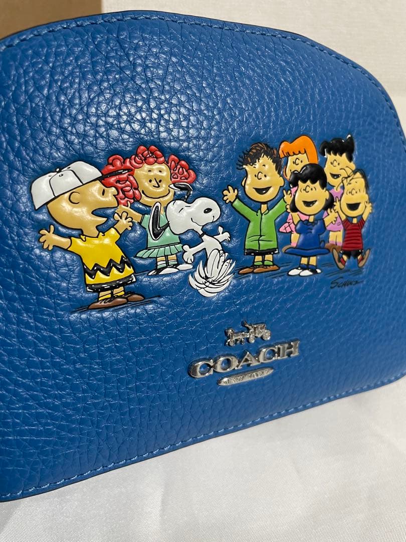 り*ご様 [美品] ❤️COACH❤️SNOOPY ピーナッツキャラクター ショ