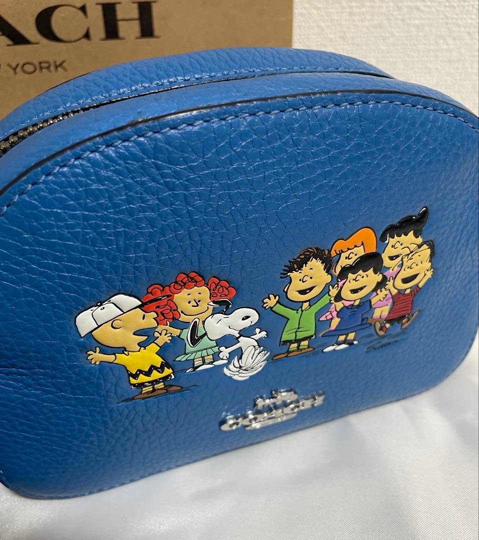 り*ご様 [美品] ❤️COACH❤️SNOOPY ピーナッツキャラクター ショ