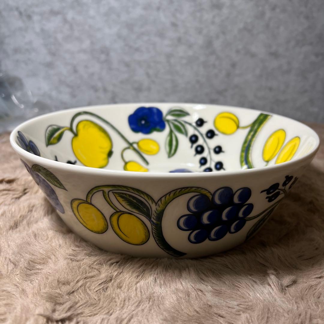 ARABIAアラビア パラティッシ Paratiisi イエロー ボウル23cm