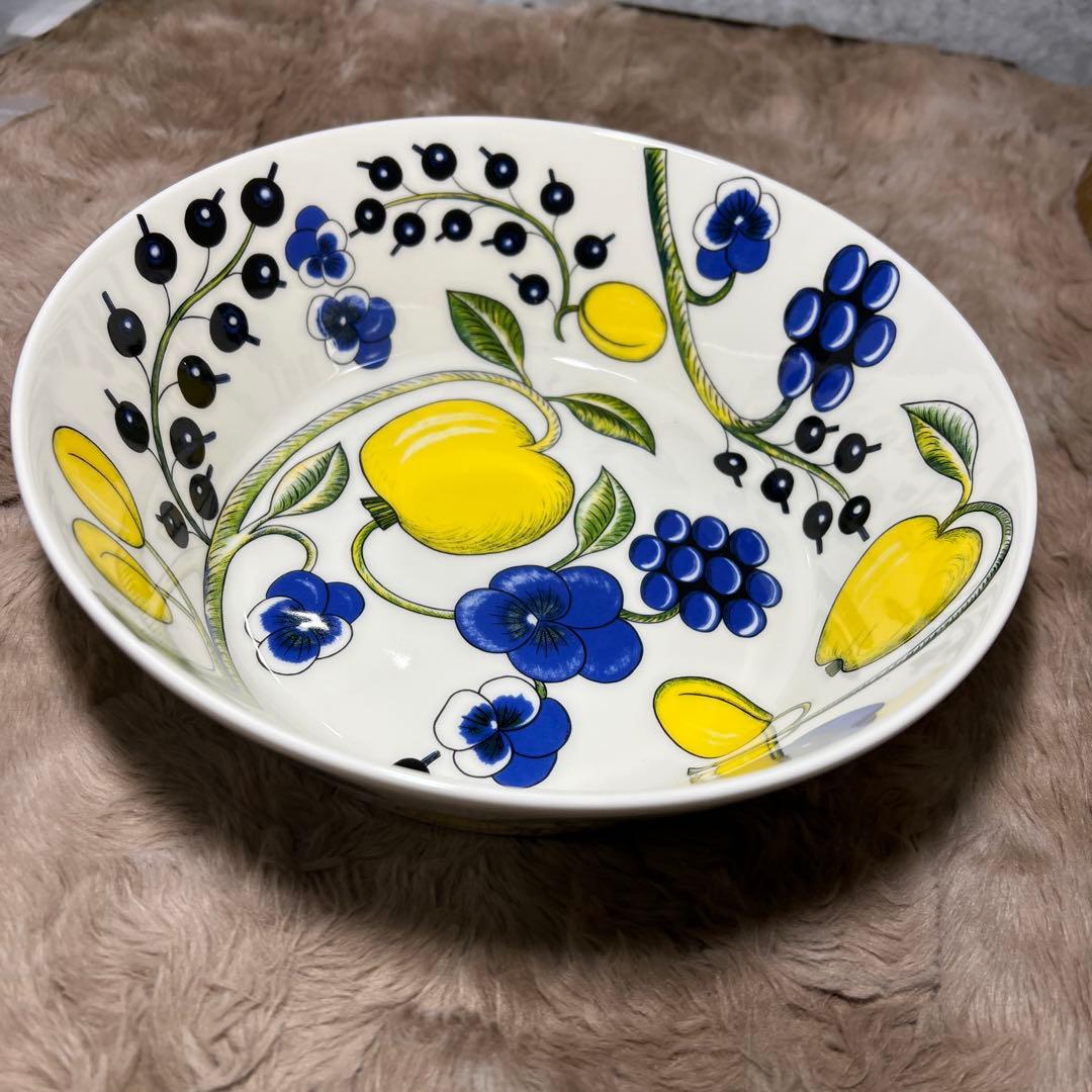 ARABIAアラビア パラティッシ Paratiisi イエロー ボウル23cm