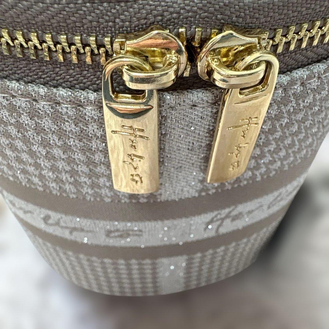 バッグ herlipto HLT Jacquard Mini Vanity Bag