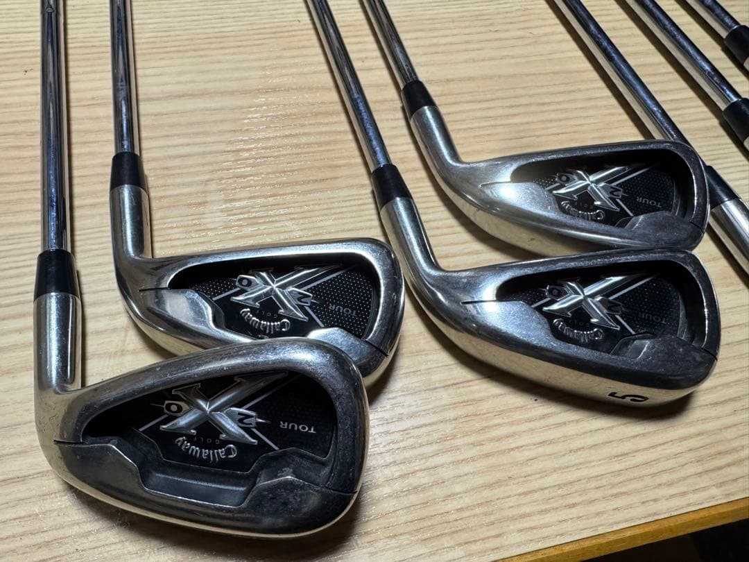 名器 Callaway キャロウェイ X20 tour アイアン 7本セット