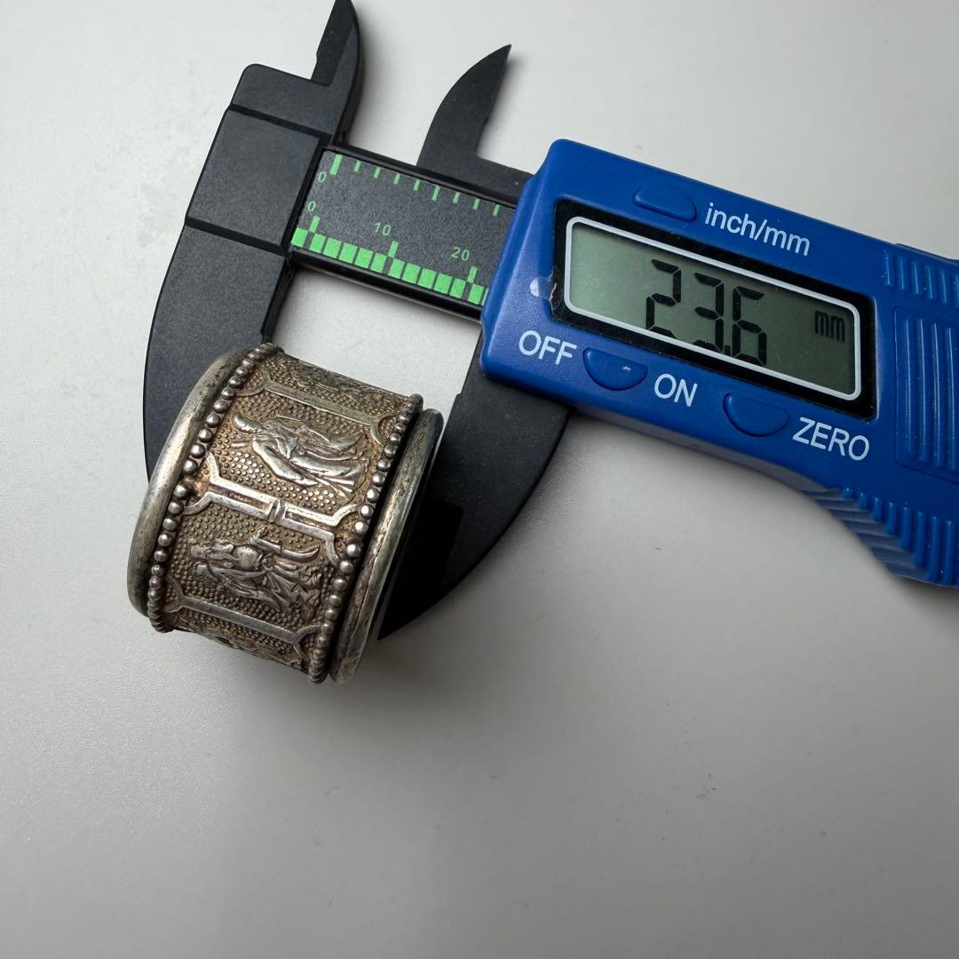 旧蔵　八仙人　リング　扳指　親指用