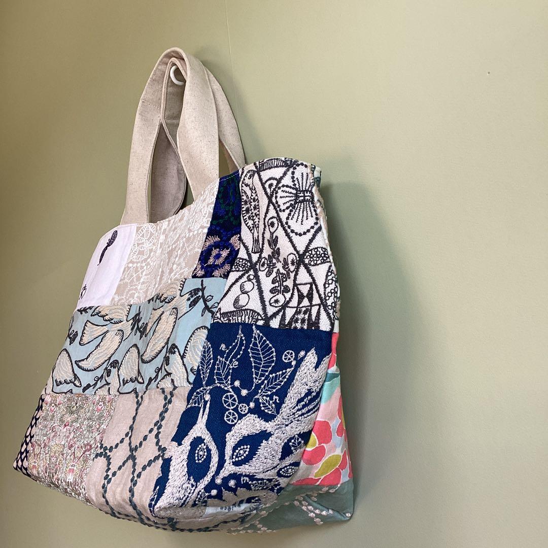 専用です！ミナペルホネン パッチワーク トートバッグハンドメイド