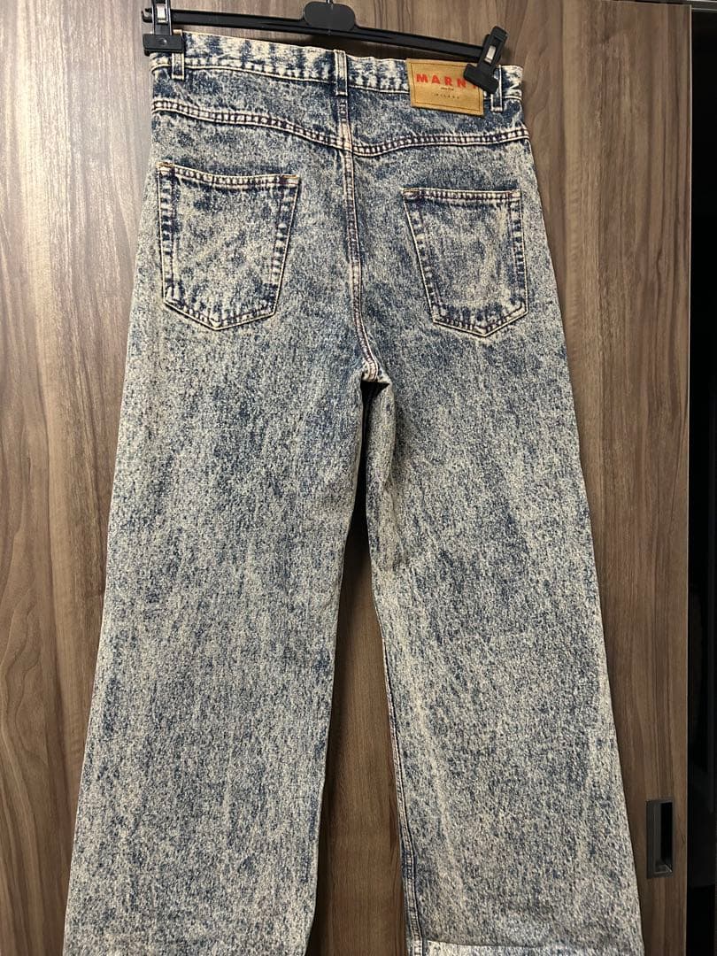 パンツ marni 23ss marble dyed cotton denim 31