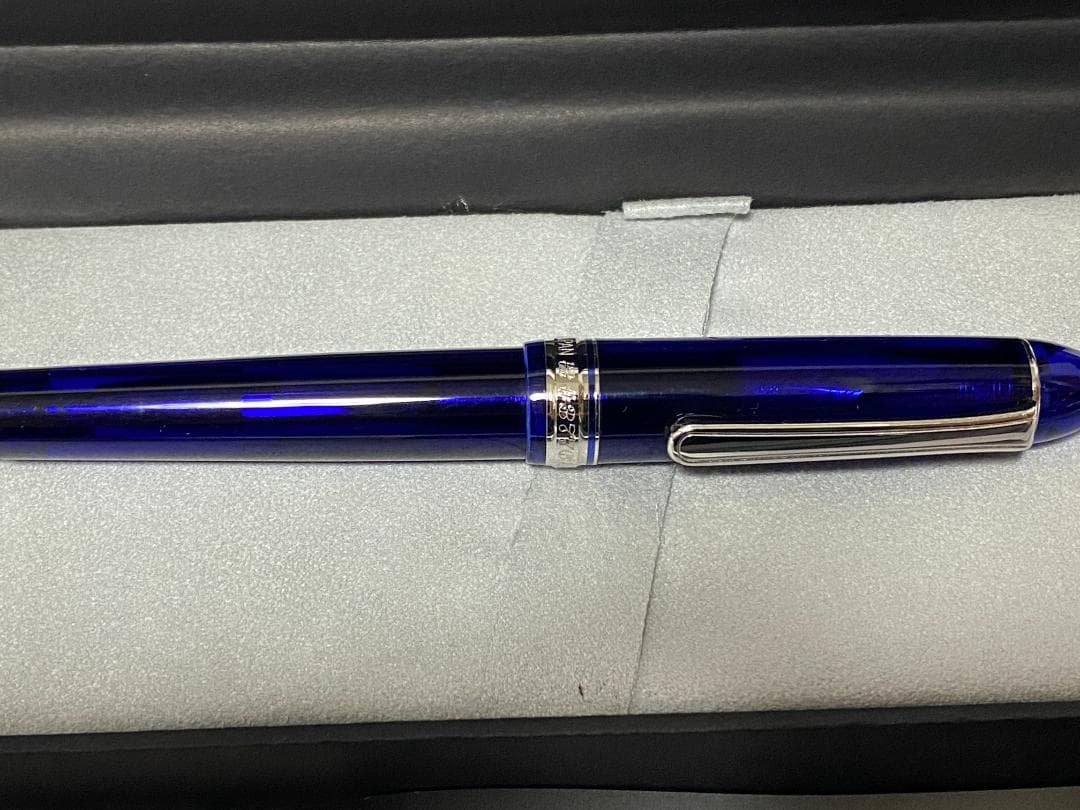 PLATINUM 3776 CENTURY 万年筆 シャトルブルー SF