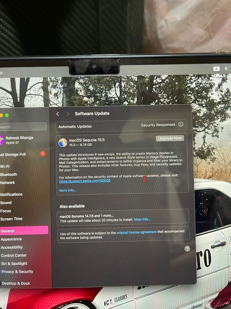 Macbook air m3 13 インチ 8GB/512GB Blue