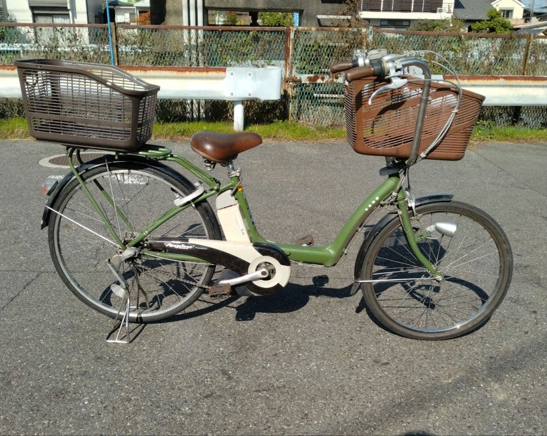 [705]送料無料 ブリヂストン Anjelino 電動アシスト自転車