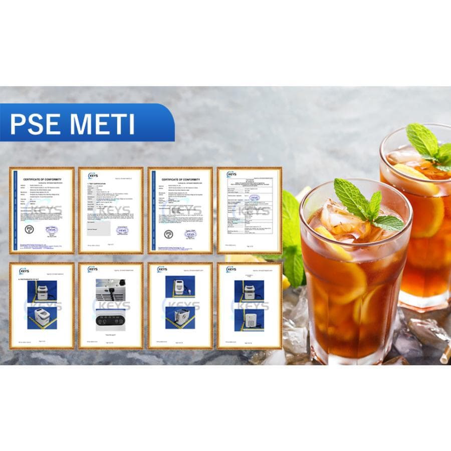 製氷機 製氷機家庭用 小型高速製氷機 コンパクト自動製氷機最短6分で(ホワイト)