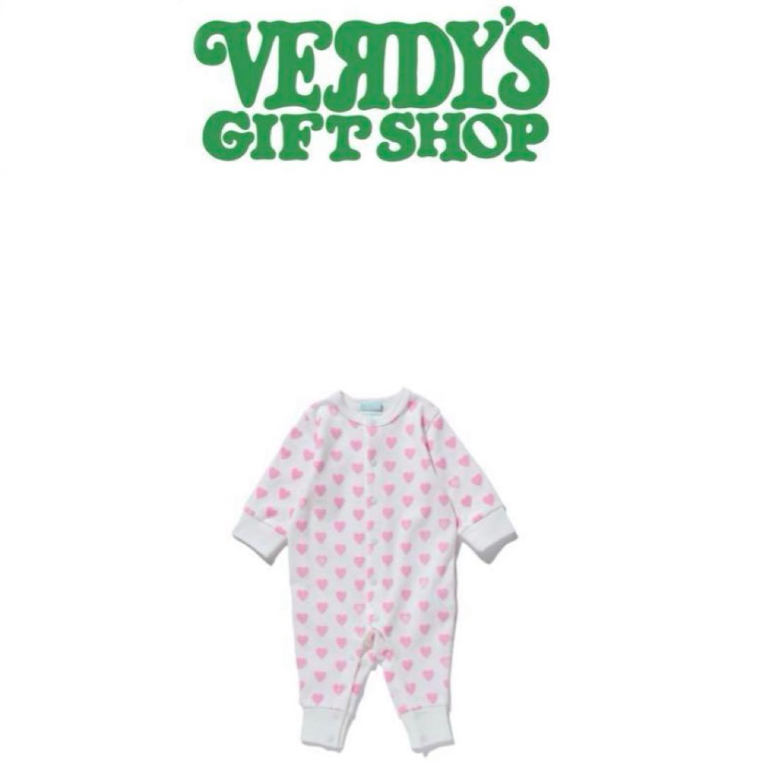 Girls don’t cry ロンパース　80 女の子　ハート　長袖　秋　冬