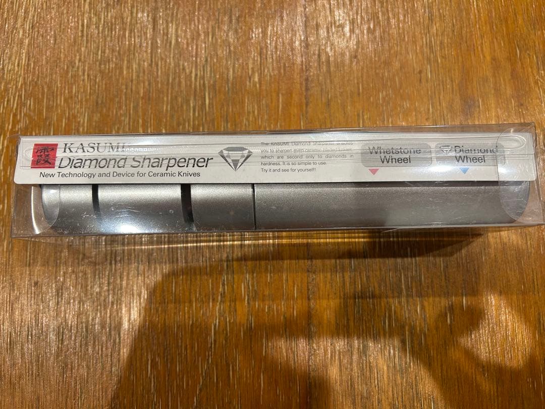 KASUMI Titanium 包丁セット ダイヤモンドシャープナー付き