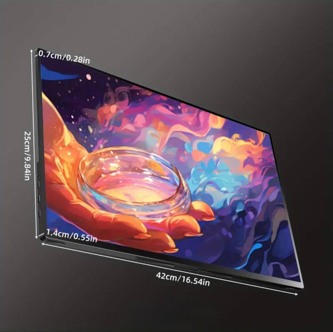 新品未使用IngnoK ポータブルモニター 18.5インチモバイルモニター