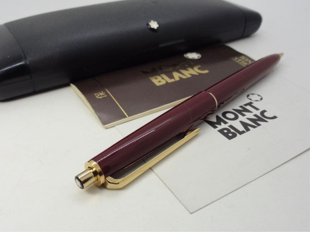 ⭐️モンブラン⭐️稀少なボルドーの名品最高の形❗️⭐️No350メカニカルペンソル⭐️