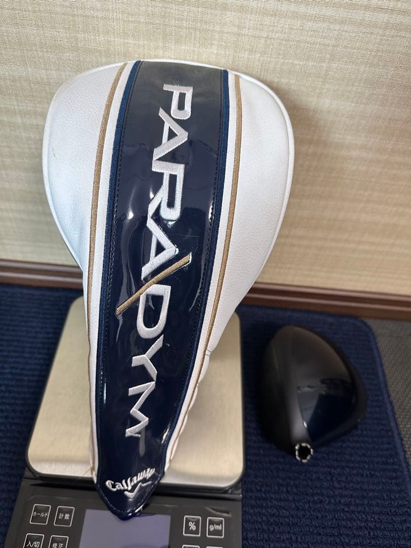 レア 名器 パラダイム トリプルダイヤモンド 8度 ドライバーヘッド