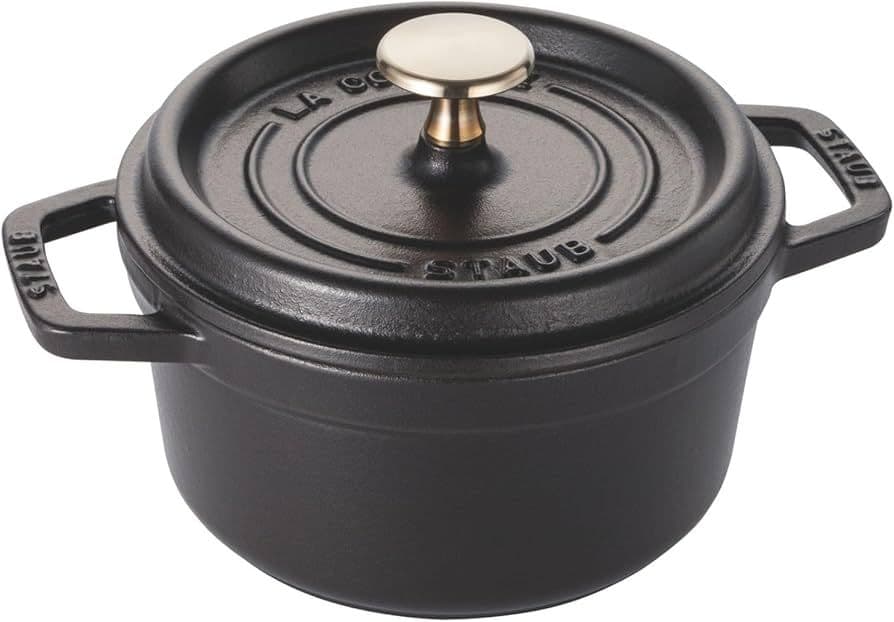 staub ストウブ ピコ ココット ラウンド 16cm ブラック 新品
