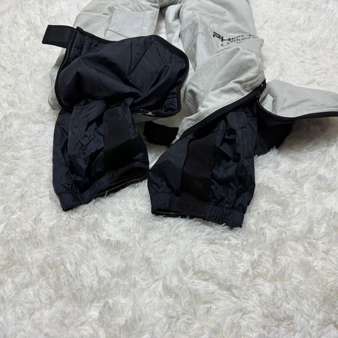 PHENIX スキーウェア上下セット M/L 青灰【E-70】