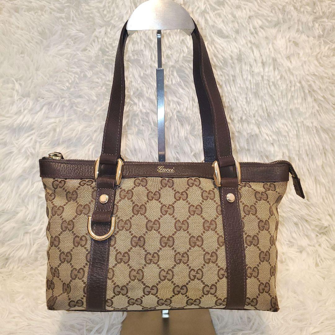 ⭐良品⭐GUCCI ggキャンバス アビー ミニ ショルダーバッグ