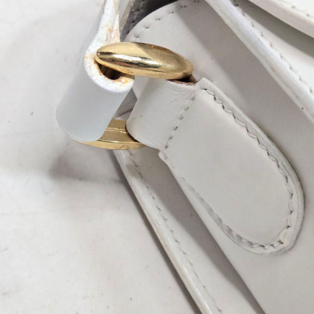 極美品 CELINE ショルダーポーチ トリオンフエンブレム 金具