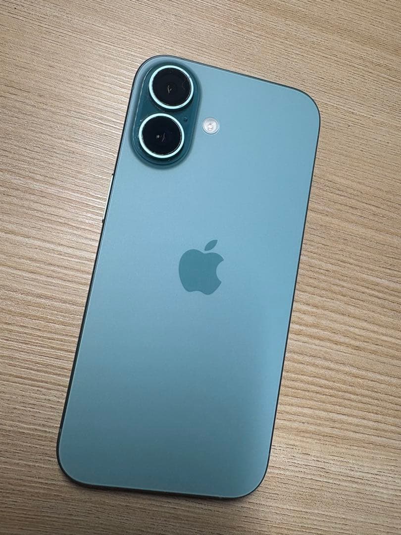 Apple iPhone 16 ティール　256G 超美品　大容量　値下げ中‼️