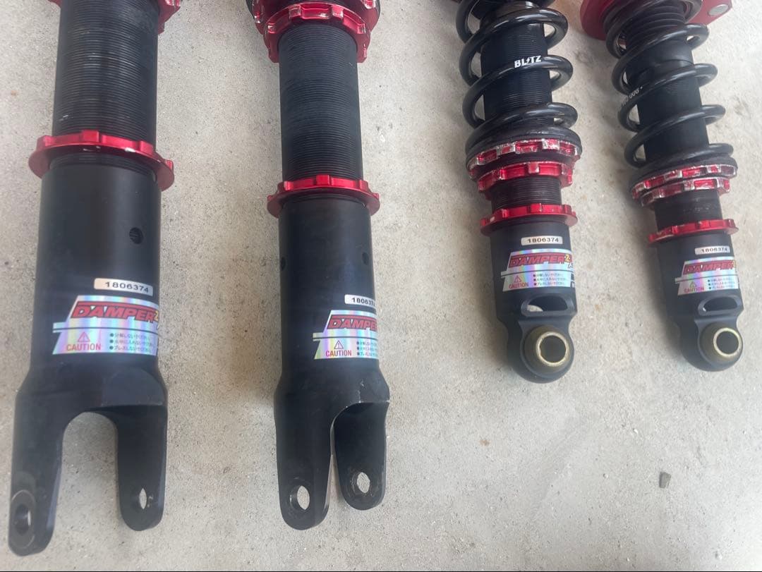 RX-8、NCロードスター用 BLITZ サスペンションキット 車高調