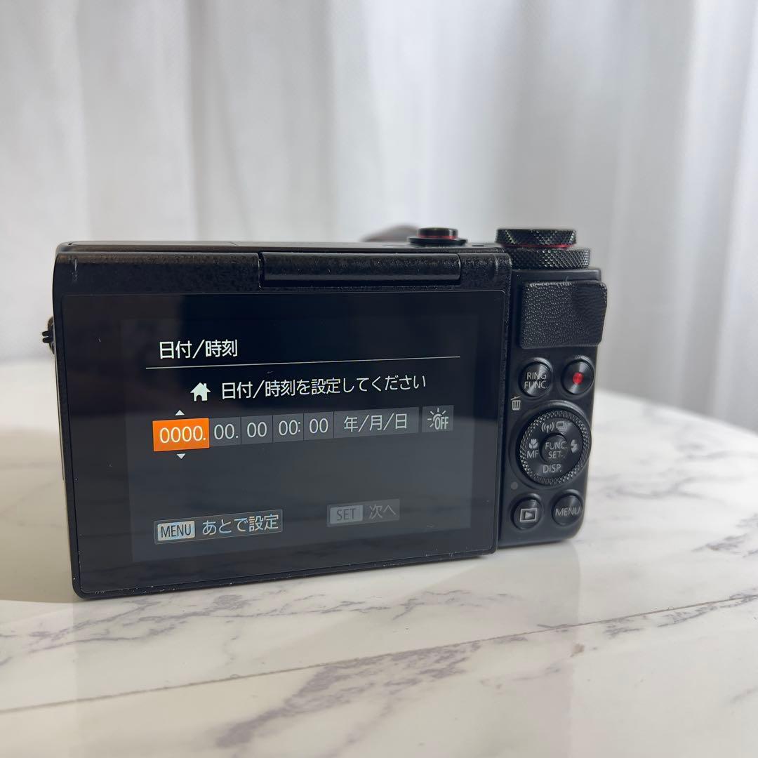 【新品未使用】Canon G7X コンパクトデジタルカメラ　ブラック