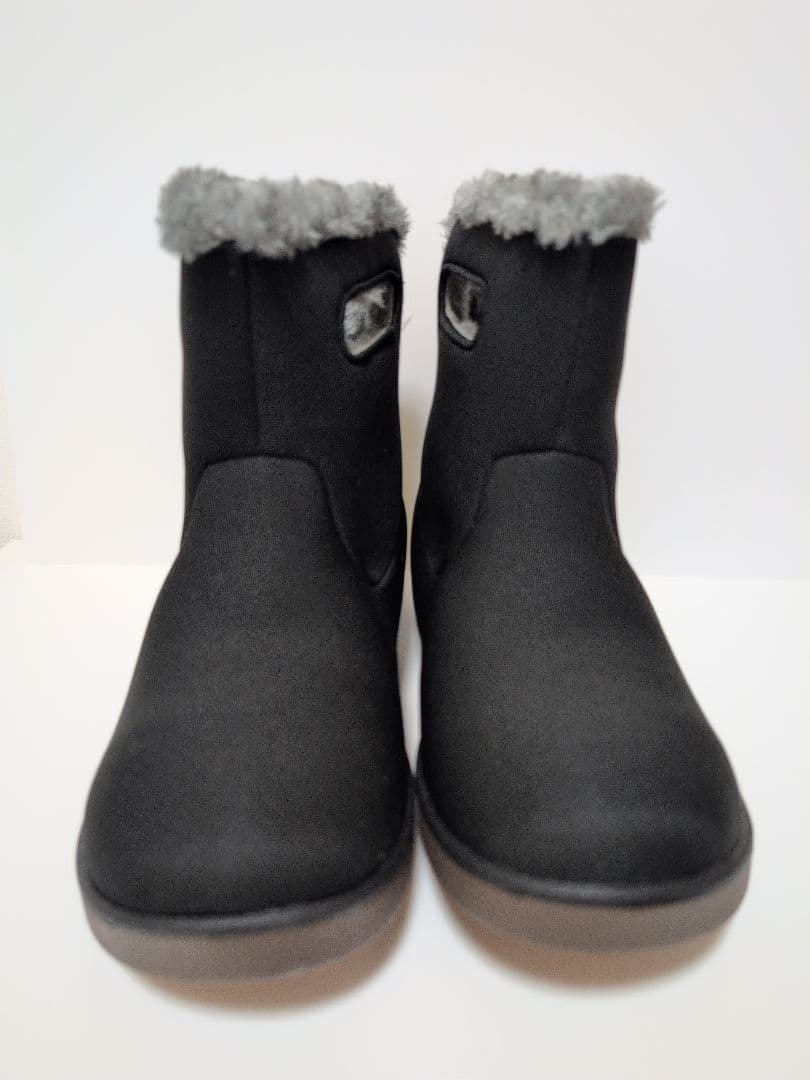 未使用BOGS 防水 耐久性 保湿ショートスノーブーツ 24cmブラック