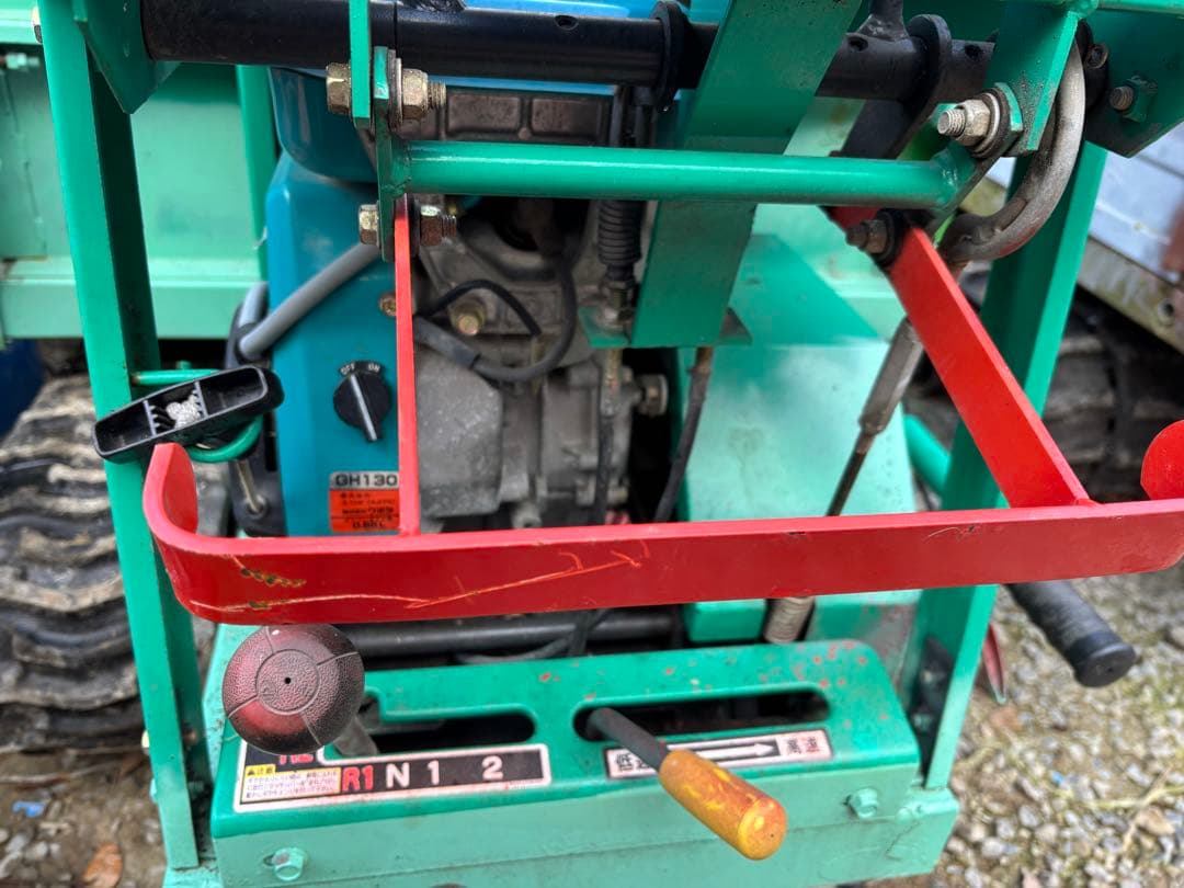 筑水キャニコムクローラー運搬車 BC40 4.2馬力 手動ダンプ積載400kg