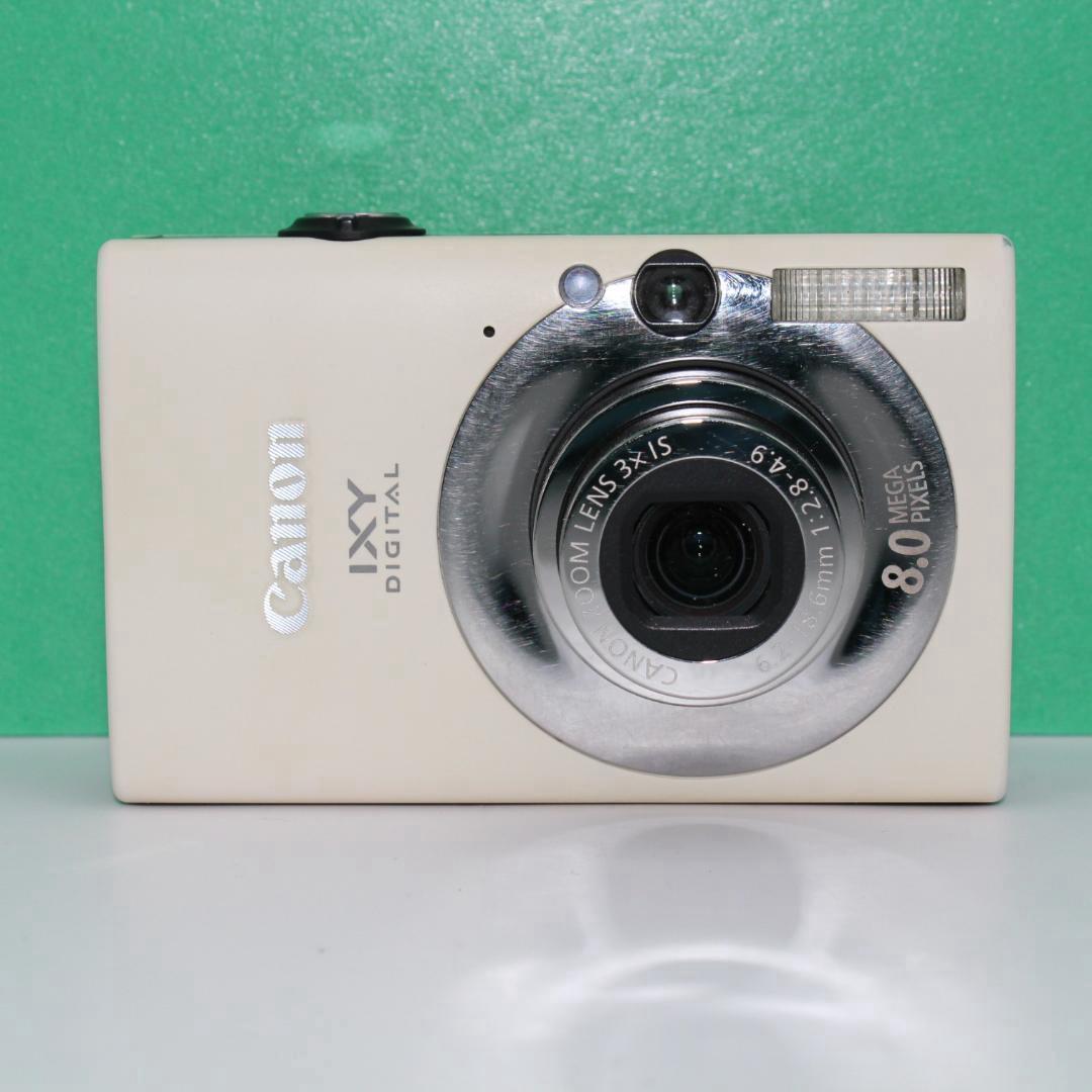 【美品・動作確認済】Canon IXY DIGITAL 20 IS ホワイト