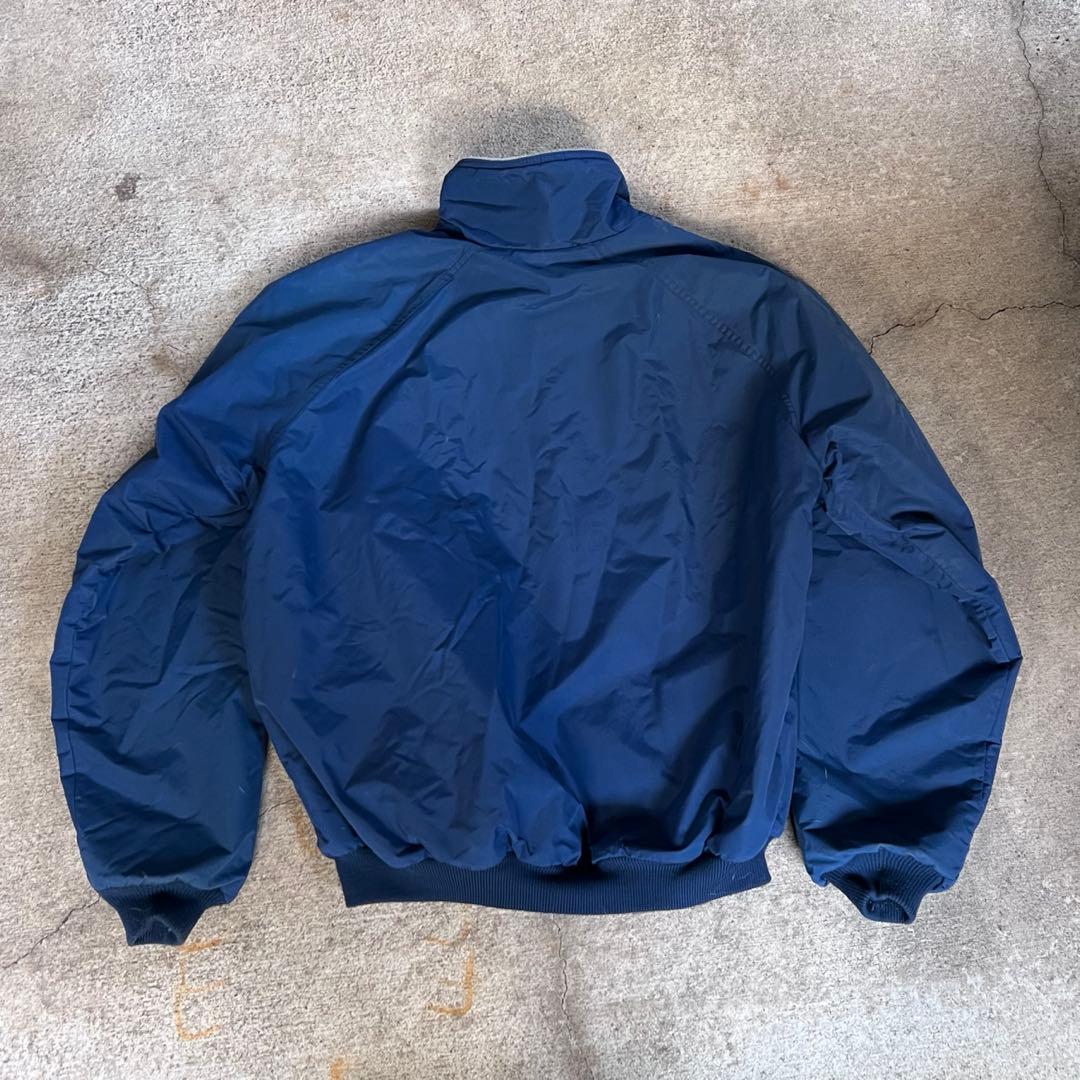 80s patagonia USA製 シェルドシンチラジャケット ネイビー