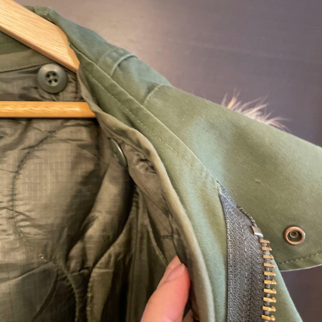 【FRED PERRY】美品モッズコート メンズXS オリーブ