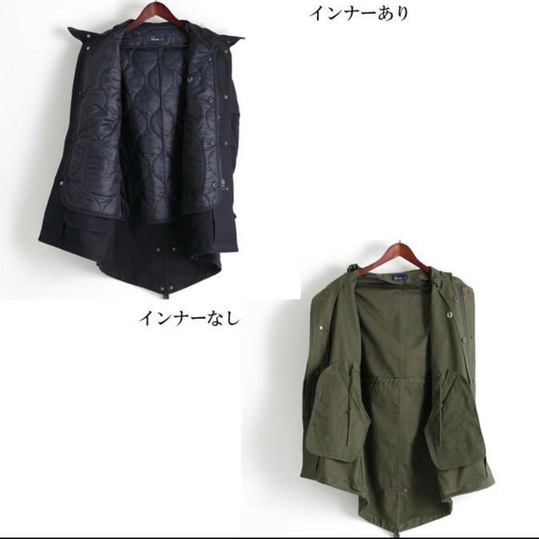 【FRED PERRY】美品モッズコート メンズXS オリーブ