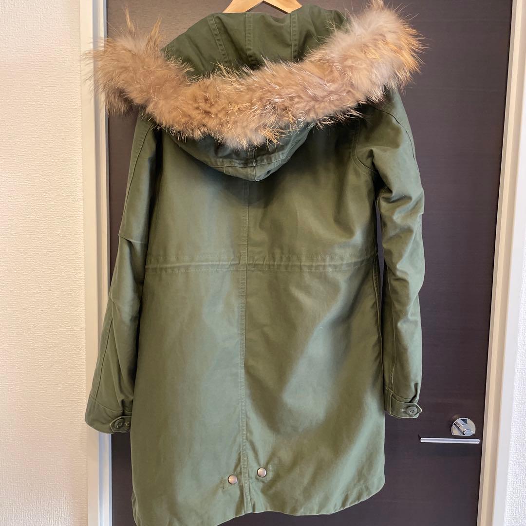 【FRED PERRY】美品モッズコート メンズXS オリーブ